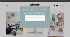 Desktop Screenshot of abodemagazine.co.nz